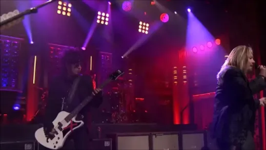 Mötley Crüe - Girls, Girls, Girls Live @ The Tonight Show Starring Jimmy Fallon 2015