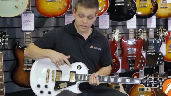 Gibson Custom Shop Les Paul Custom Guitar Demo