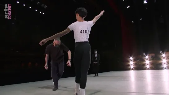 Косеи Като. Prix de Lausanne - 2022. Репетиция с Николя Ле Ришем.