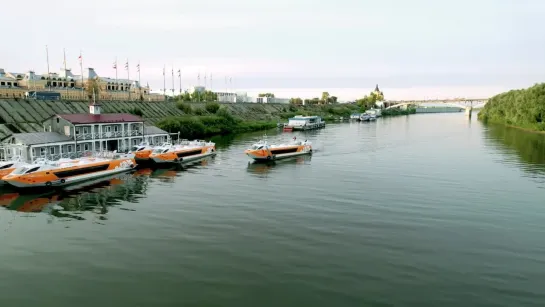 Nizhny Novgorod cinematic video about the ship Valdai 45R. Нижегородский кинематографический ролик