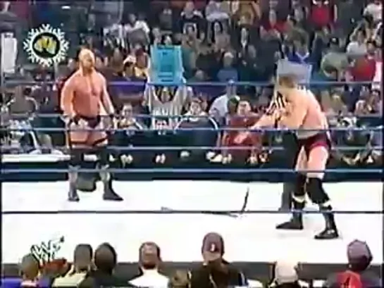 WWF SmackDown! 29.11.2001 - Мировой Рестлинг на канале СТС / Всеволод Кузнецов и Александр Новиков