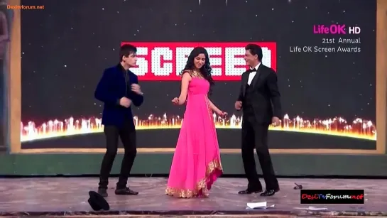 21st Annual Life OK Screen Awards - танец "Chammak Challo"