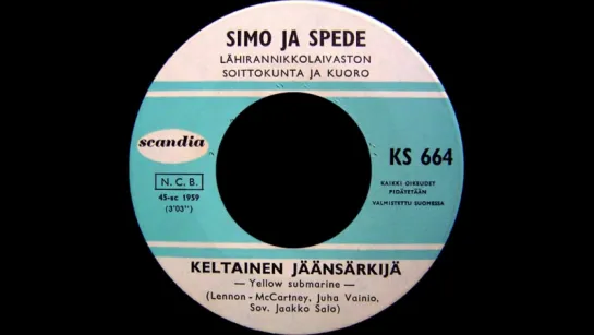 Simo Ja Spede - Keltainen Jäänsärkijä (Yellow Submarine - The Beatles Cover in Finnish)