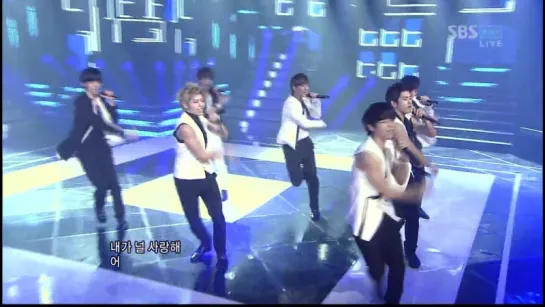 110911 | Infinite - Be Mine (Remix) | Inkigayo