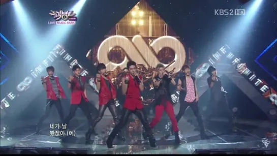 110805 | Infinite - Be Mine | Music Bank