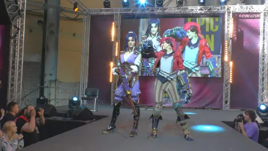 Cosplay Caitlyn\Vi - Arcane (MJH \Cinnamonbun) / Epic Con 2023 /