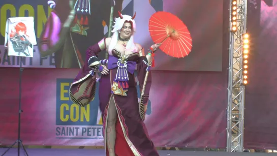 Cosplay Miss Itto - Genshin Impact (Wanda Winter) / Epic Con 2023 /