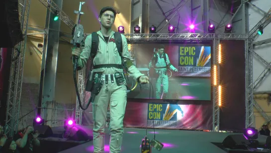 Cosplay Игон Спенглер — Охотники за Привидениями (Dalek_tyler) / Epic Con 2023 /