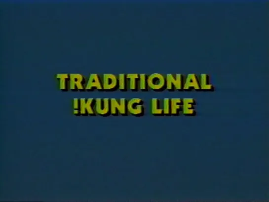 The !Kung San - Traditional Life (1987) dir. John Marshall