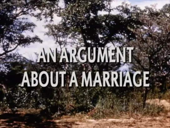 An Argument About a Marriage (1969) dir. John Marshall