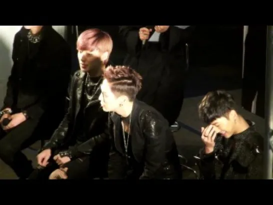 [FANCAM] 131129 B.A.P @ 「ONE SHOT」 Talk Show Event в Нагоя