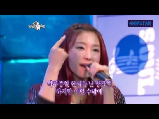 2011-03-16 HyoLyn & Bora Singing Cut