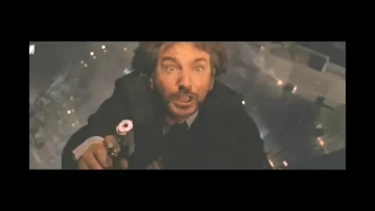 Duro de matar- Hans Gruber cae efecto especial