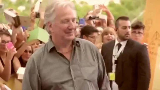 Alan Rickman, Giffoni, Blue Carpet (23 July 2014)