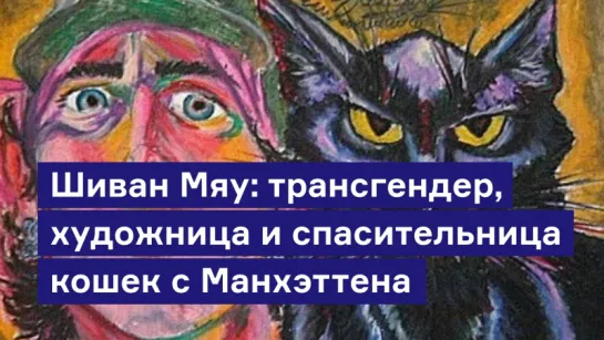 Шиван Мяу: трансгендер, художница и спасительница кошек с Манхэттена