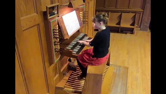 530 J. S. Bach - Organ Sonata No.6 in G major, BWV 530 - Katelyn Emerson, organ