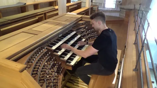 915 J. S. Bach - Toccata in G minor, BWV 915 - Raphael Attila Vogl, organ