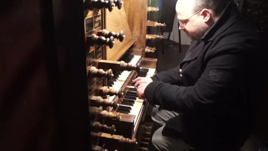 536 J. S. Bach - Prelude and Fugue in A major, BWV 536 - Rudi Diekstra, organ