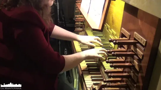 574 J. S. Bach - Fugue in C minor on a Theme by Giovanni Legrenzi, BWV 574 - Ilaria Centorrino, organ