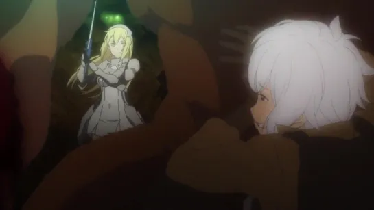 Danmachi: Sword Oratoria 1 серия русская озвучка OVERLORDS / Может, я встречу тебя в подземелье? Меч Оратории 01 [vk] HD