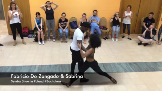 Fabricio Do Zangado & Sabrina_ SEMBA SHOW_Bachaturo 2016