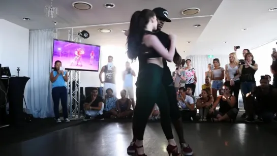 Enah & Teresa at Sydney Bailar Kizomba Festival 2016