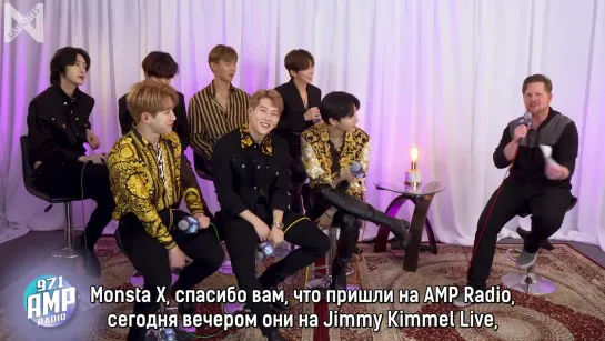 [Рус.саб][10.08.2019] Monsta X Talk About Who Do You Love with French Montana  Love For Their Fans