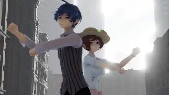 【MMD】Paradise×KAITO,MEIKO【1080p】