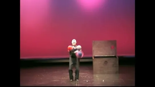 Hat juggling new routine