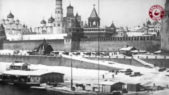 Москва под снегом 1908 Moscow clad in snow (Alexander Borodin) HQ restored