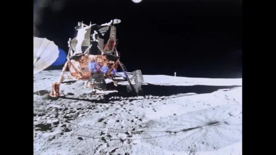 Edgar Mitchell Apollo Moonwalker Dies at 85 (silent video)