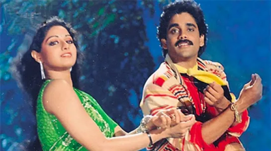 Aakhari Poratam _ Swathi Chinuku  Song _ Nagarjuna, Sridevi