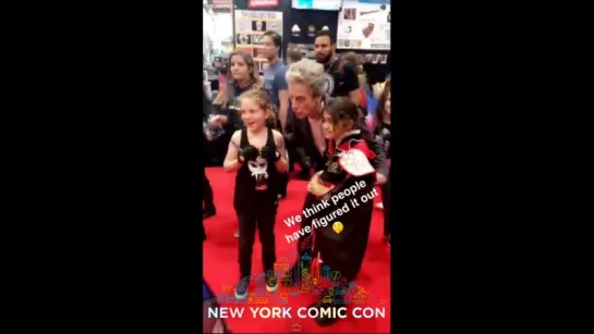 Проход через зал NYCC  (снэп BBCAmerica)