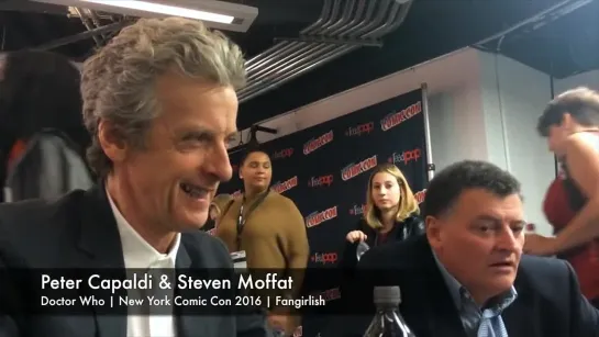 Peter Capaldi: "Christmas is depressing" (NYCC 2016)