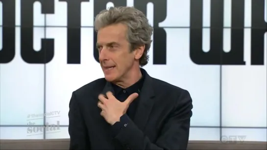 Peter Capaldi on The Social CTV