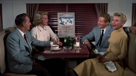 Snow  Bing Crosby, Rosemary Clooney, Danny Kaye, Vera-Ellen (dubbed by Trudy Stevens)  (White Christmas  1954)