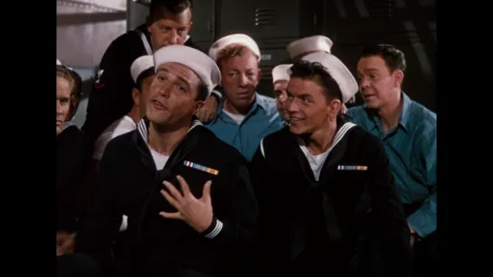 We Hate to Leave  Gene Kelly  Frank Sinatra  (Anchors Aweigh  1945  Поднять якоря)