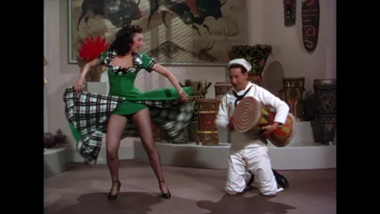 Prehistoric Man  Ann Miller  Jules Munshin  Gene Kelly  Frank Sinatra  Betty Garrett  (On the Town  1949)