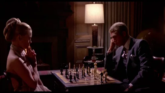 Steve McQueen  Faye Dunaway  Игра в шахматы  (The Thomas Crown Affair Афера Томаса Крауна  1968)