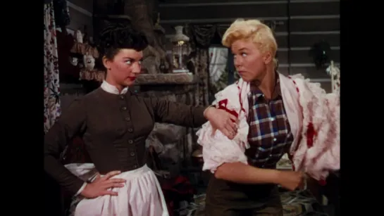 Doris Day  Allyn Ann McLerie  (Calamity Jane  1953)  Дорис Дэй