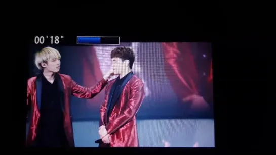 FANCAM | 160131 | Hoya & Woohyun @ Infinite Effect in Hong Kong