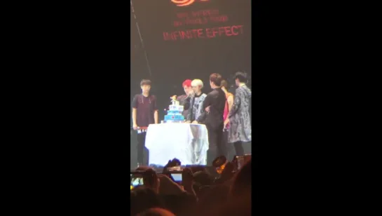 FANCAM | 160131 | Infinite Effect in Hongkong