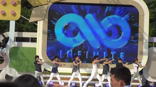 [FANCAM][120504] SBS Hope TV Infinite - Be Mine (rehearsal)