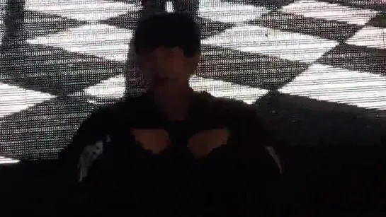 [FANCAM][140925] Hoseo University Festival | Hoya's cute moment