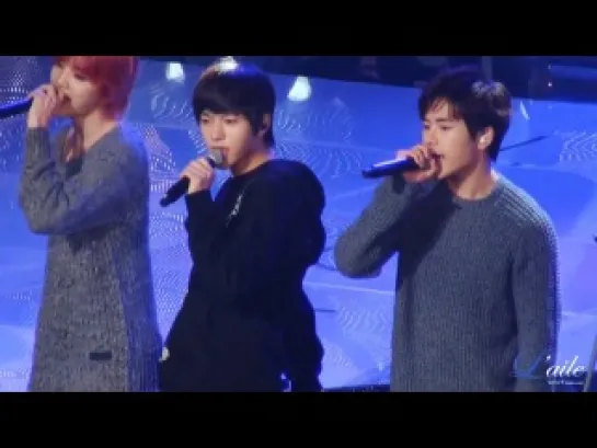 [FANCAM][131227] KBS Gayo Daechukjae - my love+내꺼하자 - infinite L