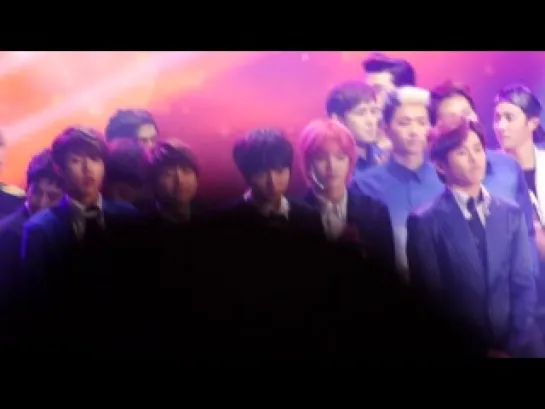 [FANCAM] [131227] KBS Gayo Daechukjae Ending (INFINITE)