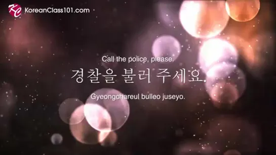 pod101. Learn Korean While Sleeping 8 Hours - Must-Know Emergency Phrases