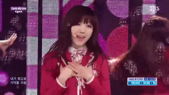 150104 | Lovelyz  - Candy Jelly Love | Inkigayo