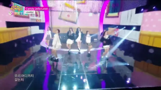 150103 | Lovelyz - Candy Jelly Love | Show Music Core