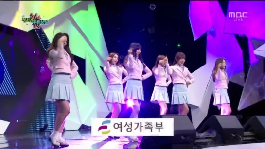 141218 | Lovelyz - Candy Jelly Love | MBC The 10th Youth Blue Growth Awards